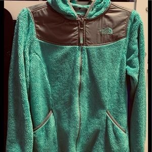 Teal North Face Jacket